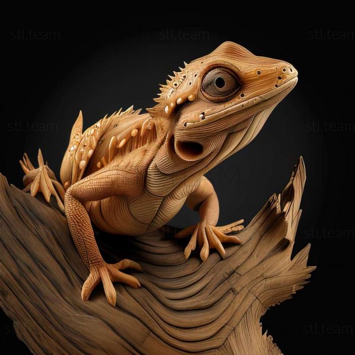 3D model Hadrodactylus bidentulus (STL)